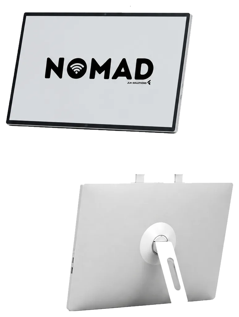 NOMAD vu de face et de dos